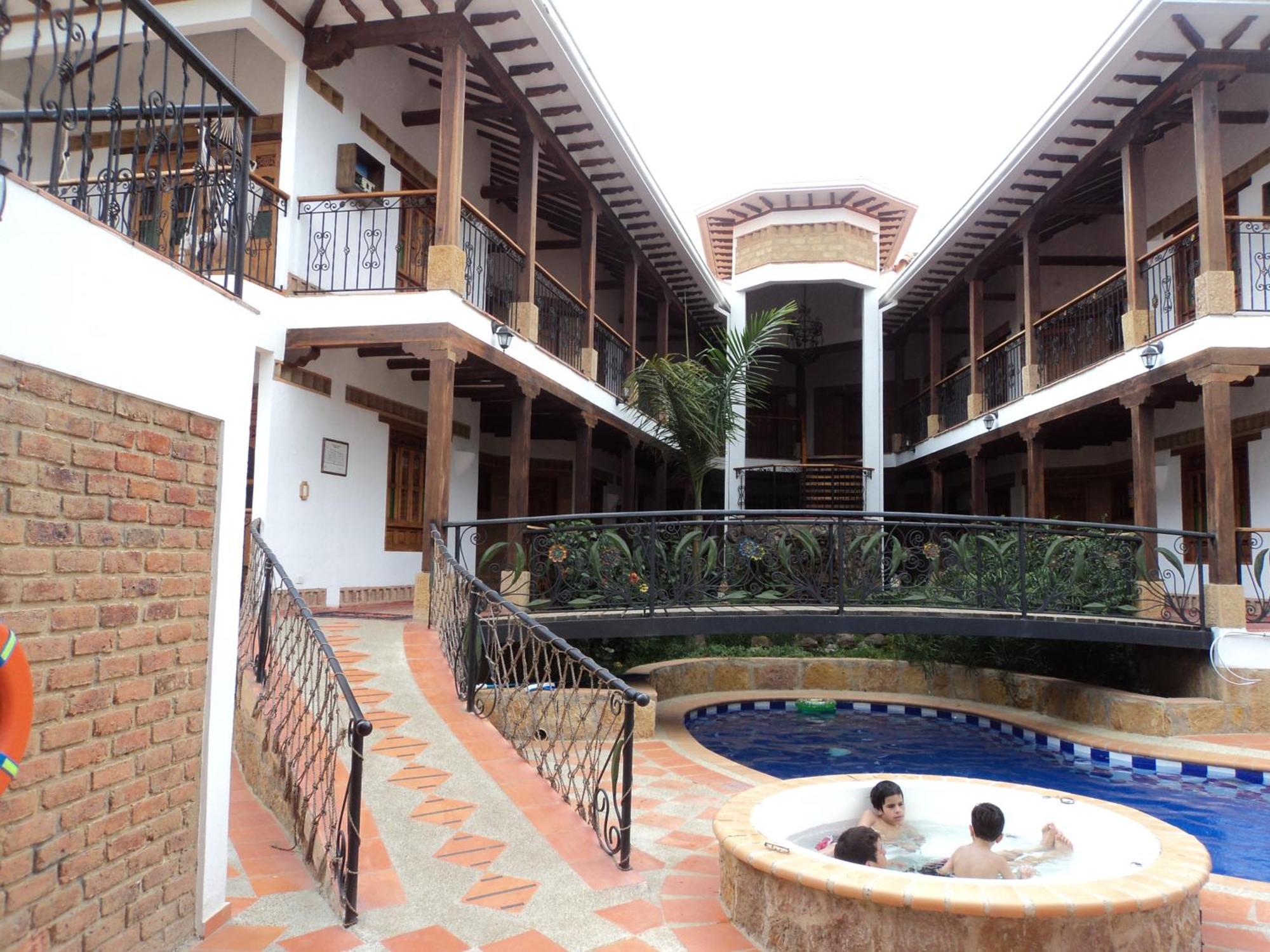 Hotel Boutique Villa Roma Виля Де Лейва Екстериор снимка