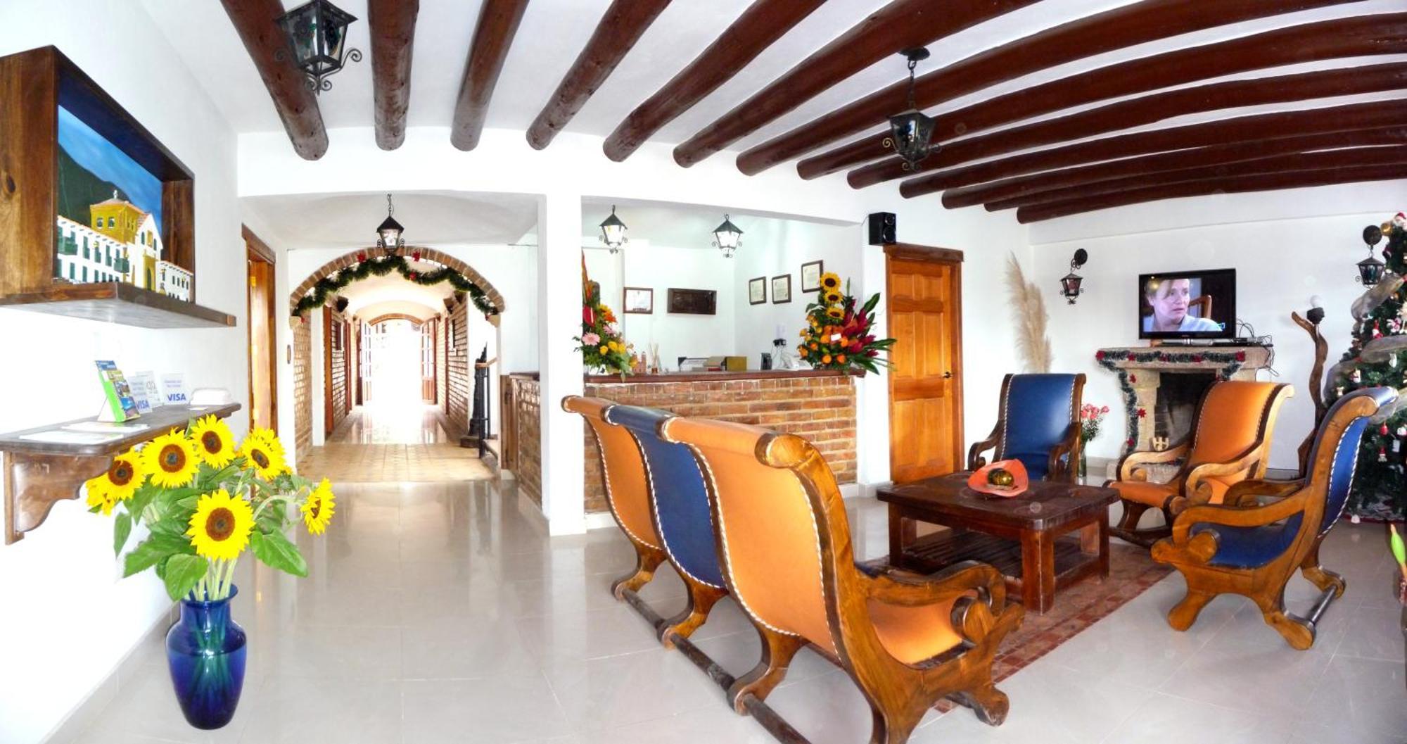Hotel Boutique Villa Roma Виля Де Лейва Екстериор снимка