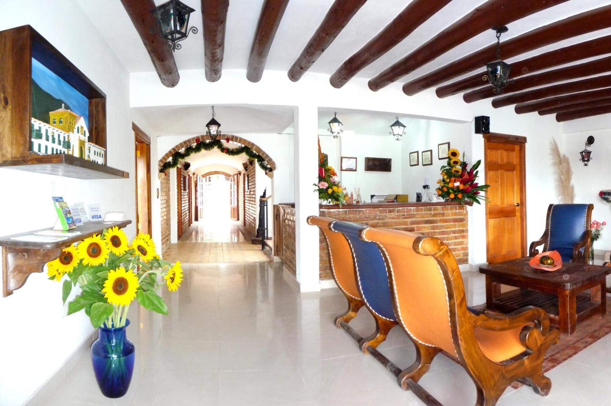 Hotel Boutique Villa Roma Виля Де Лейва Екстериор снимка