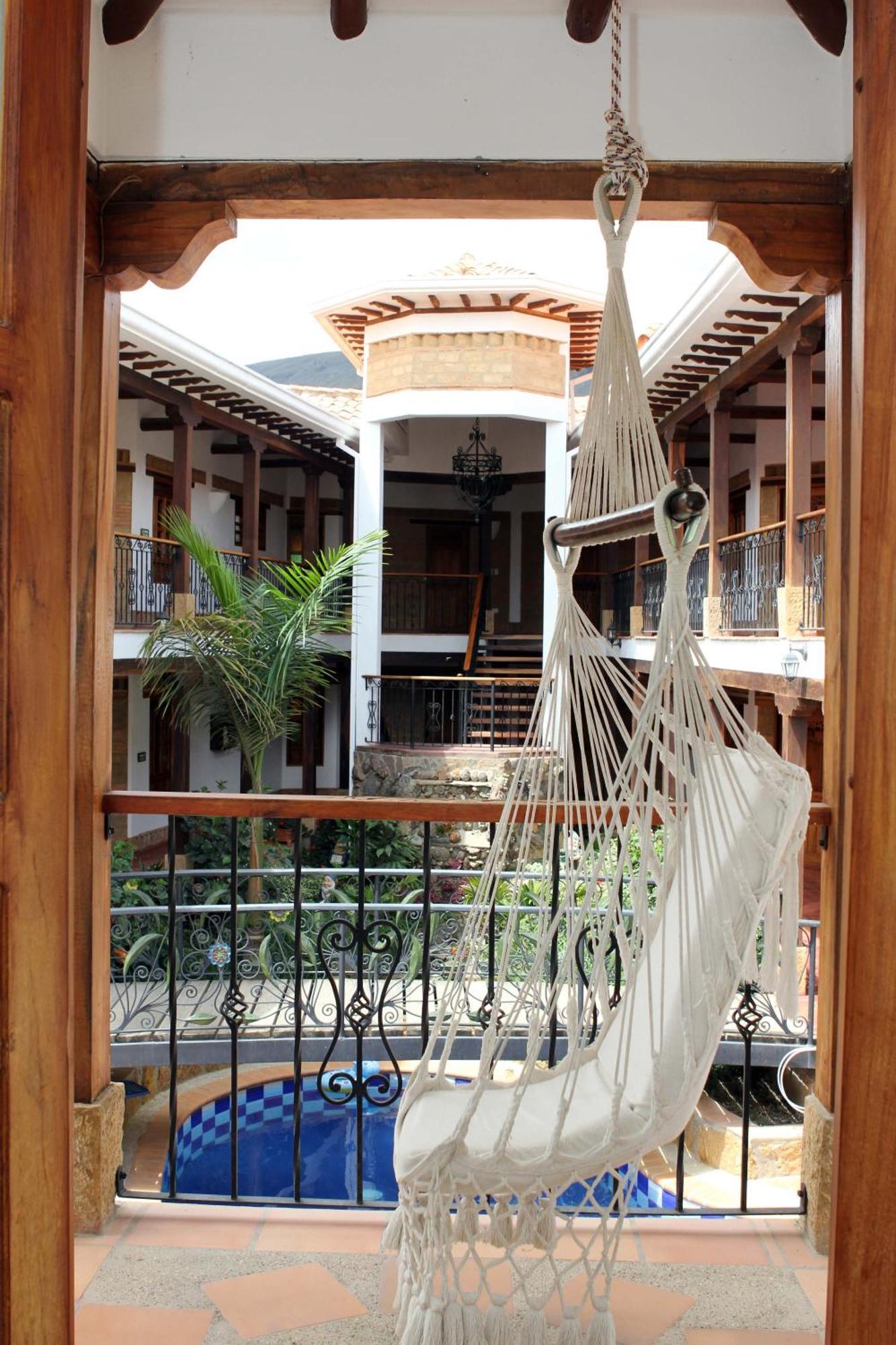 Hotel Boutique Villa Roma Виля Де Лейва Екстериор снимка
