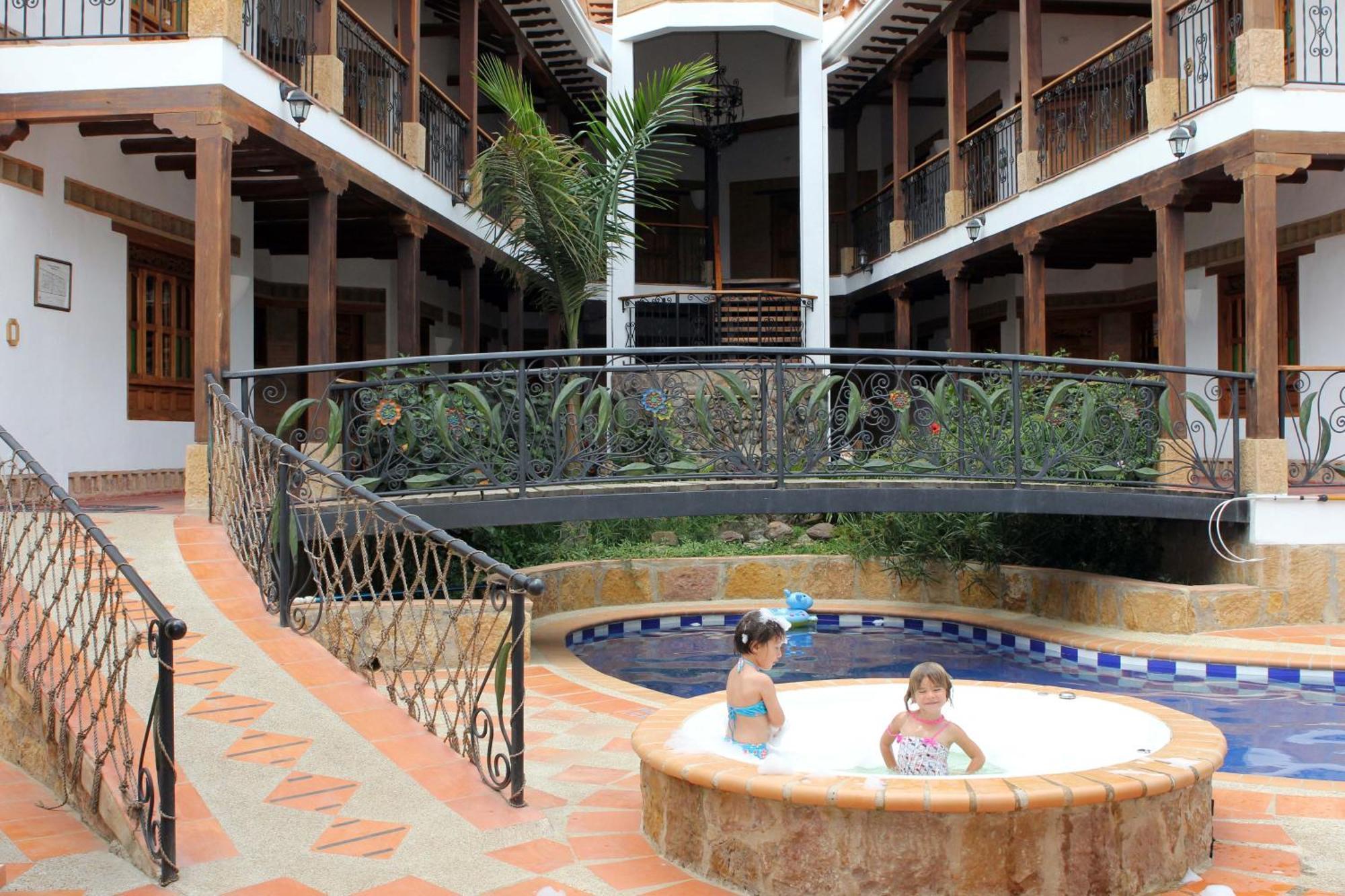 Hotel Boutique Villa Roma Виля Де Лейва Екстериор снимка