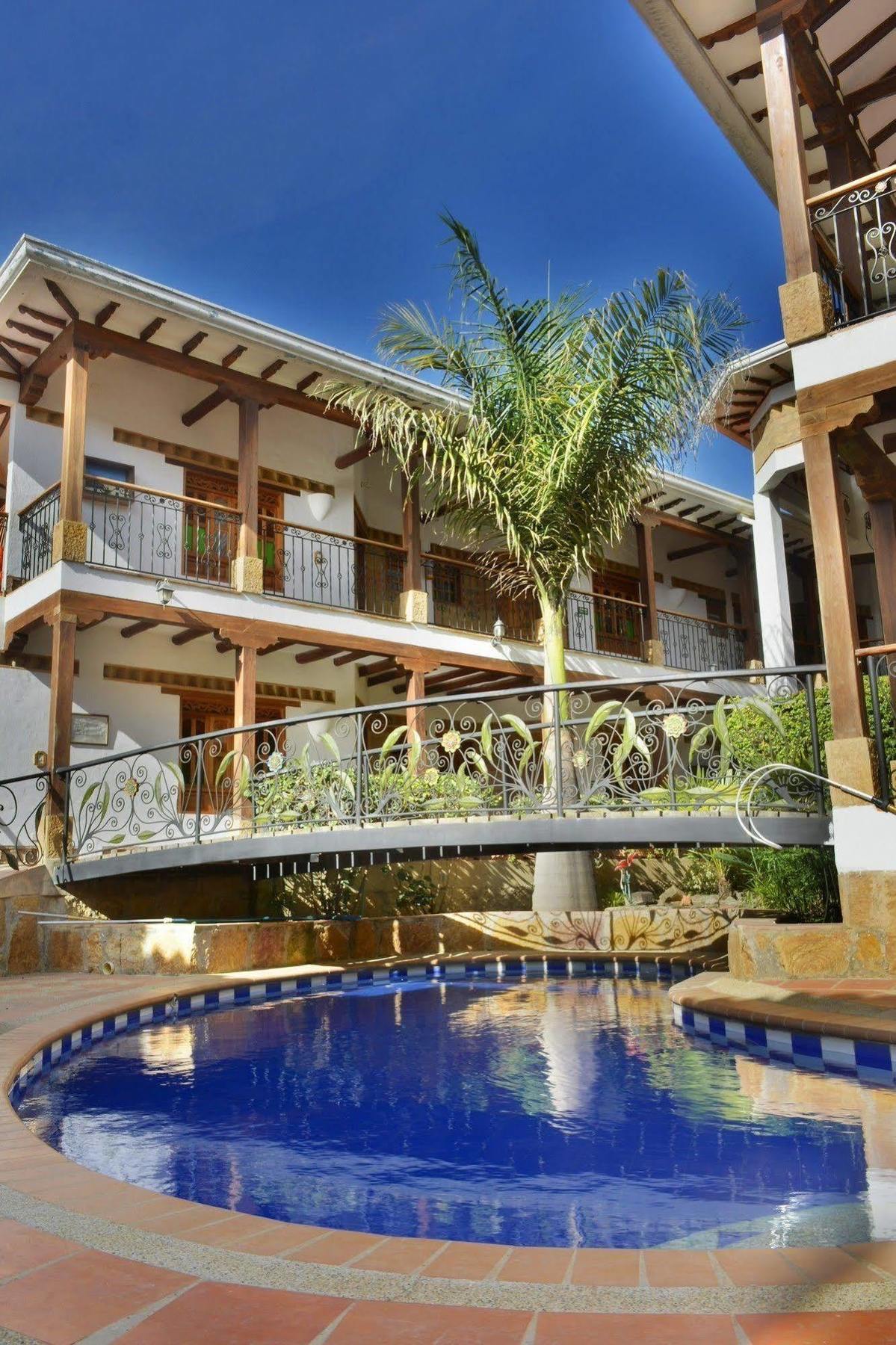 Hotel Boutique Villa Roma Виля Де Лейва Екстериор снимка